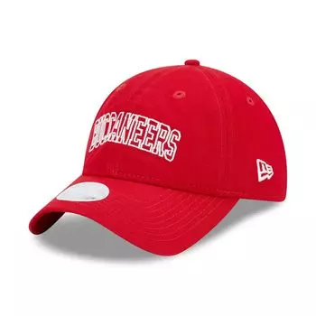 Женская регулируемая кепка New Era Red Tampa Bay Buccaneers Collegiate 9TWENTY New Era
