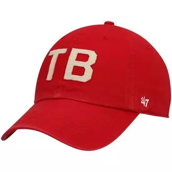 Женская регулируемая кепка Red Tampa Bay Buccaneers Finley Clean Up '47