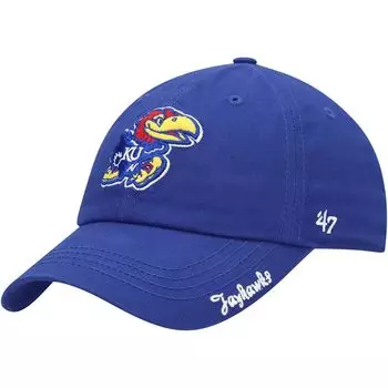 Женская регулируемая кепка с логотипом Royal Kansas Jayhawks Miata '47