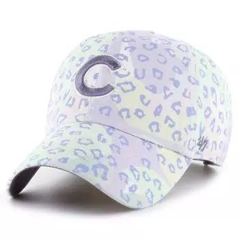 Женская регулируемая шляпа фиолетового цвета Chicago Cubs Cosmic Clean Up '47