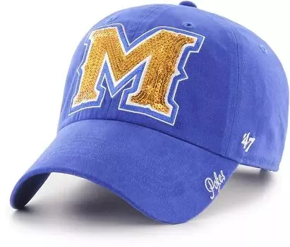 Женская регулируемая шляпа McNeese State Cowboys '47 Royal Blue Sparkle Clean Up