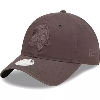 Женская регулируемая шляпа New Era Graphite Tampa Bay Buccaneers с историческим логотипом Core Classic 2.0 в тон 9TWENTY New Era
