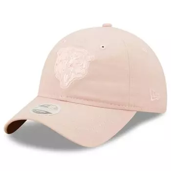 Женская регулируемая шляпа New Era Pink Chicago Bears Core Classic 2.0 в тон 9TWENTY New Era