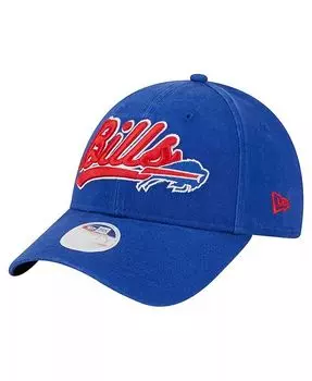 Женская регулируемая шляпа Royal Buffalo Bills Cheer 9FORTY New Era, синий