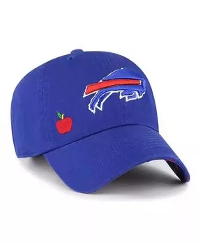 Женская регулируемая шляпа Royal Buffalo Bills Confetti Icon Clean Up '47 Brand, синий