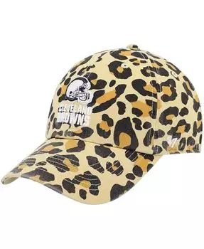 Женская регулируемая шляпа светло-коричневого цвета Cleveland Browns Bagheera 2047 года Clean Up '47 Brand, бежевый