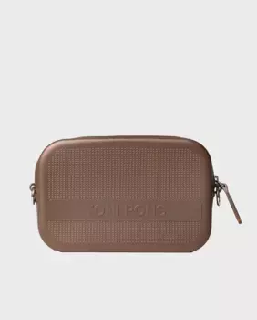 Женская резиновая сумка через плечо на молнии Toni Pons, коричневый