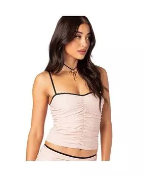 Женская Розалин собрала топ Edikted, розовый