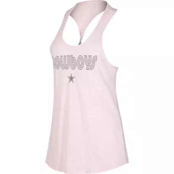 Женская розовая майка Concepts Sport Dallas Cowboys Radiant Racerback