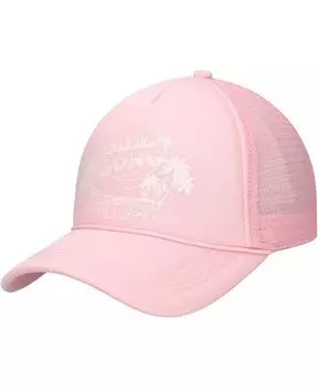 Женская розовая регулируемая шляпа Across Waves Trucker Billabong, розовый