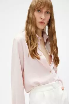 Женская розовая рубашка Koton, зеленый