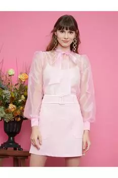 Женская розовая юбка Koton, розовый