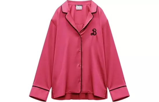 Женская рубашка Barbie X, розовая Zara