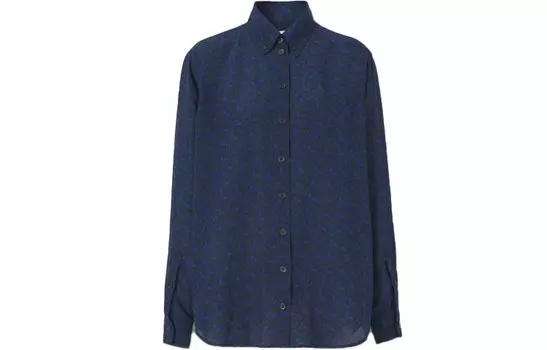 Женская рубашка Burberry, цвет Blue