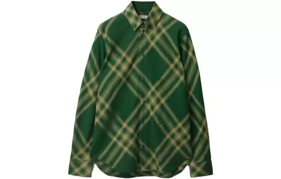 Женская рубашка Burberry, цвет Cherry blossom grass color