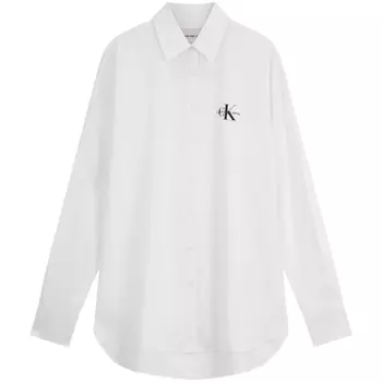 Женская рубашка CALVIN KLEIN Moon White