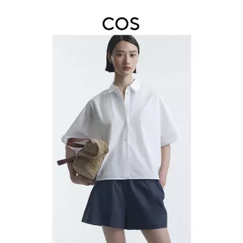 Женская рубашка Cos на пуговицах, белый