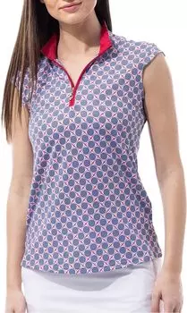 Женская рубашка для гольфа без рукавов Sansoleil Solcool