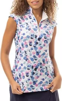 Женская рубашка для гольфа без рукавов Sansoleil Solcool