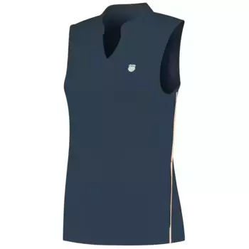 Женская рубашка для тенниса и падела HYPERCOURT ADVANTG 4 K· Швейцарский K-Swiss, тёмно-синий