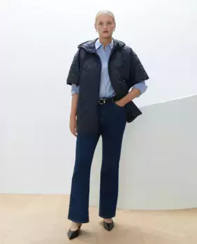 Женская рубашка fil a fil с длинными рукавами Couchel, цвет 400 Azul