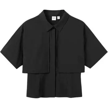 Женская рубашка GAP, цвет Black
