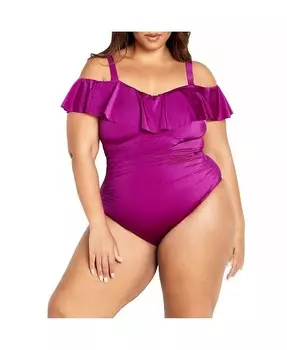 Женская рубашка Ingrid с рюшами, 1 шт CITY CHIC, розовый