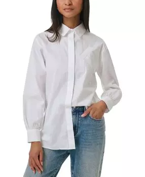 Женская рубашка из хлопкового поплина с пайетками и логотипом Karl Lagerfeld Paris, мульти