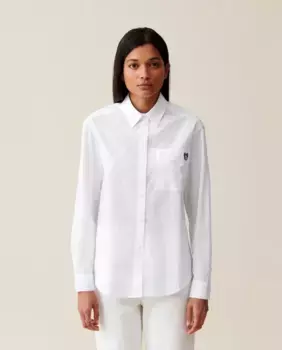 Женская рубашка Jean Toto с карманом Claudie Pierlot, белый