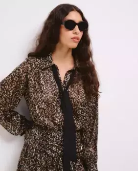 Женская рубашка-купе с длинными рукавами и бантом Tintoretto, зеленый