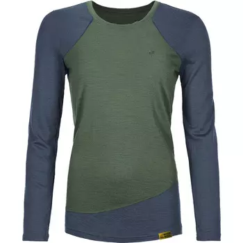 Женская рубашка Lady Phillippa WoodWool с длинным рукавом Grezi Bag, зеленый