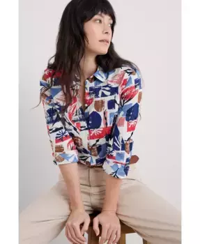 Женская рубашка Larissa Seasalt Cornwall, белый