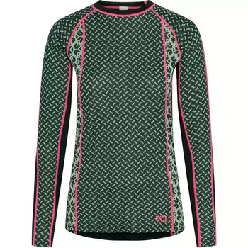Женская рубашка Lekker с длинным рукавом Kari Traa, зеленый