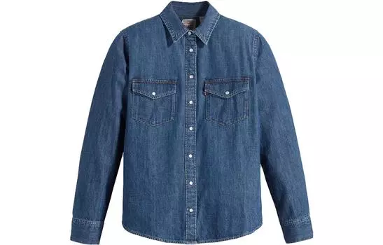 Женская рубашка Levi's levi’s, цвет Blue