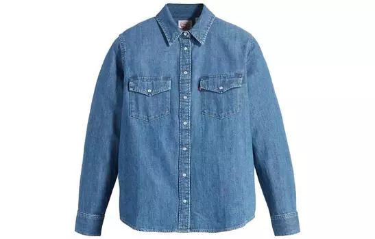 Женская рубашка Levi's levi’s, цвет Blue