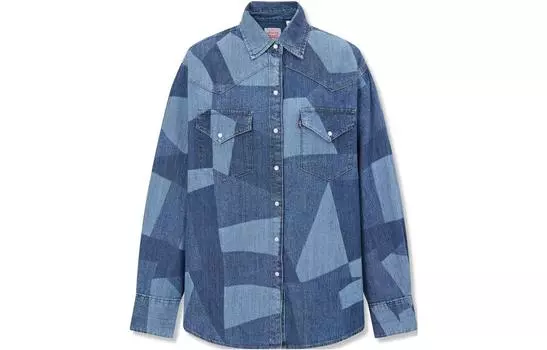 Женская рубашка Levi's levi’s, цвет Blue