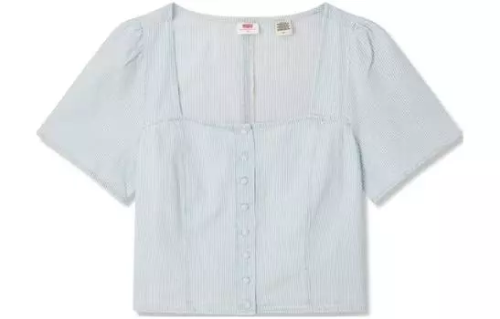 Женская рубашка Levi's levi’s, цвет Blue/White Stripes