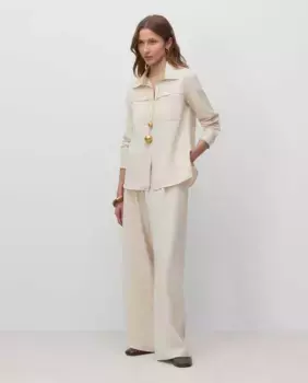 Женская рубашка на молнии Simorra, цвет Crudo