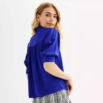 Женская рубашка на пуговицах с рукавами до локтя Nine West Nine West