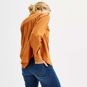 Женская рубашка на пуговицах Sonoma Goods For Life Femme Sonoma Goods For Life