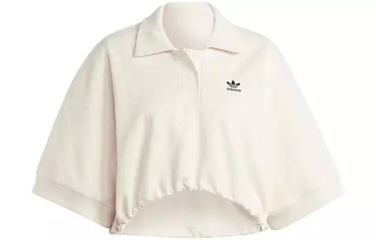 Женская рубашка-поло adidas originals, Чудо-белое