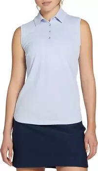 Женская рубашка-поло без рукавов для гольфа Walter Hagen Clubhouse Pique