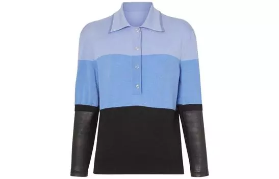 Женская рубашка поло Burberry, цвет Blue