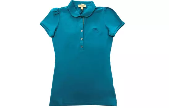 Женская рубашка поло Burberry, цвет Blue