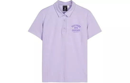 Женская рубашка поло цвета орхидеи Skechers, Orchid Purple/01X5