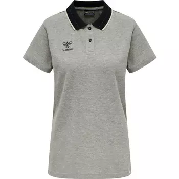 Женская рубашка-поло для мультиспорта Hmlmove Polo HUMMEL, цвет grau