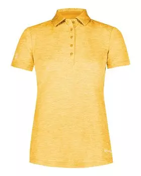 Женская рубашка-поло Electrify CoolCore Holloway, цвет gold heather