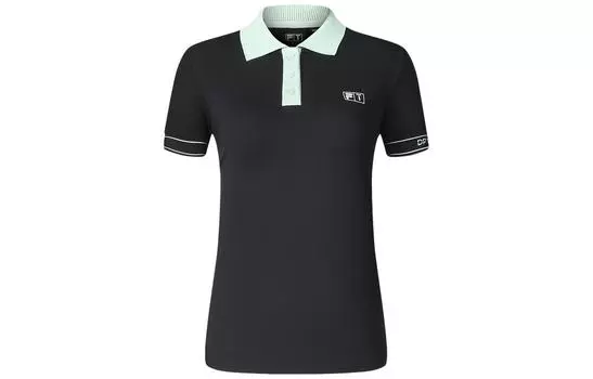 Женская рубашка-поло FILA, цвет Black