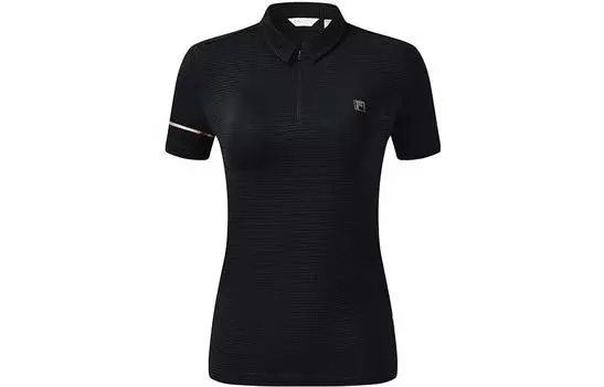 Женская рубашка-поло FILA, цвет Black