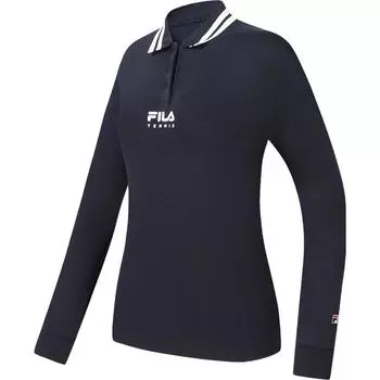 Женская рубашка-поло FILA, цвет Blue
